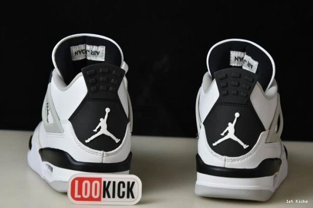 1st Kicks DH6927-111 Retro Black Military 4 Jordan 0707